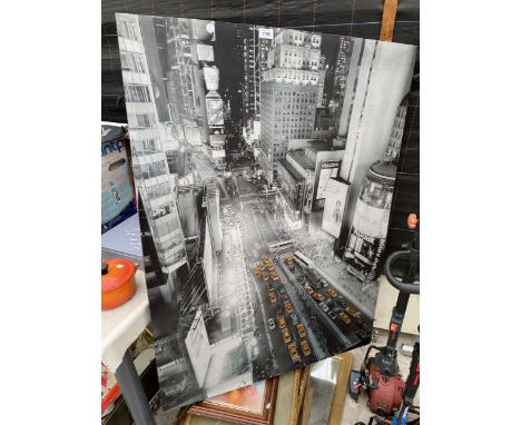 A LARGE CANVAS PRINT 