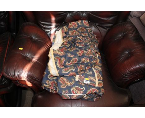 A quantity of Laura Ashley curtains