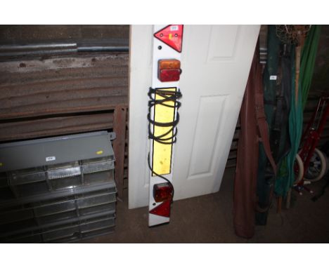 A trailer light board