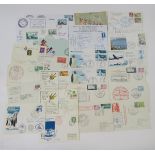 Polar stamps: Some 90 covers, postcards and air letters from over 20 countries relating to Arctic