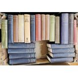 Large quantity of volumes by H G Wells to include:- "War and the Future", "The World Set Free",