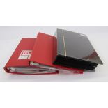 GB stamps: Three albums of covers and cards, QV-QEII, with over 65 1d red covers/piece, much