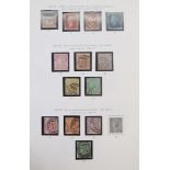 GB stamps: QV-QEII mint and used, mainly pre-decimal, collection in maroon SG purposed album with