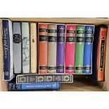 Folio Society, two boxed sets of Anthony Trollope combining six novels and various others (1 box)