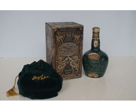 Chivas Royal Salute '21 years' scotch whisky brother limited, unopened in box (Green)