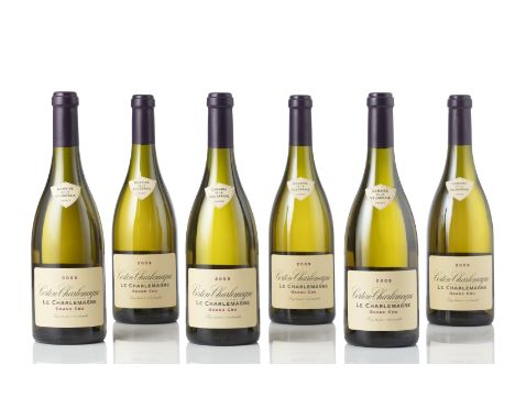 Corton-Charlemagne 2009 Domaine de la Vougeraie6 bottles ocThis lot is subject to the following lot symbols: ΔΔ VAT at the pr