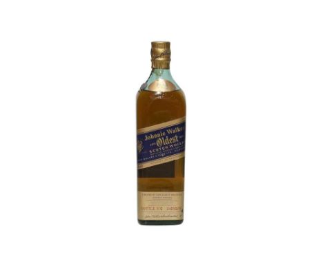 Johnnie Walker, Blue Label, Oldest Scotch Whisky, 1980s bottling, 43% vol, 75cl, one bottle