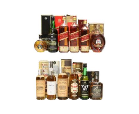 Assorted Scotch Whisky, to include: Glenleven, Scotch Whisky, 1980s bottling, 40% vol, 75cl, one bottle; St Andrews, Clubhous