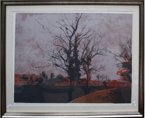 Daniel Lang (American 1935-2013) Rosewood, a lithograph. Pencil signed and numbered 97/150. 51 x 69cm  Formally the property 
