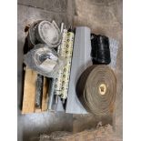 Pallet of conveyor and rollers