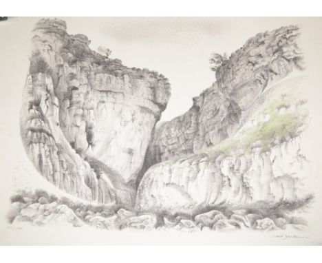 A pencil signed David Gentleman limited edition print, number 132/240