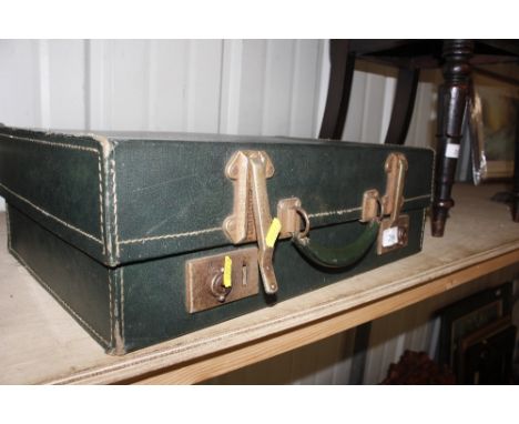 A vintage suitcase 