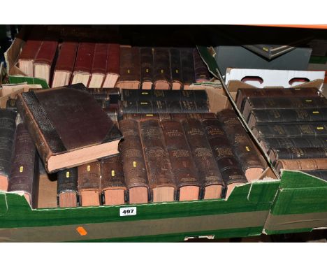FOUR BOXES OF EARLY 20TH CENTURY I.C.S REFERENCE LIBRARY BOOKS, to include 'Accumulators incandescent and arc lamps, electric