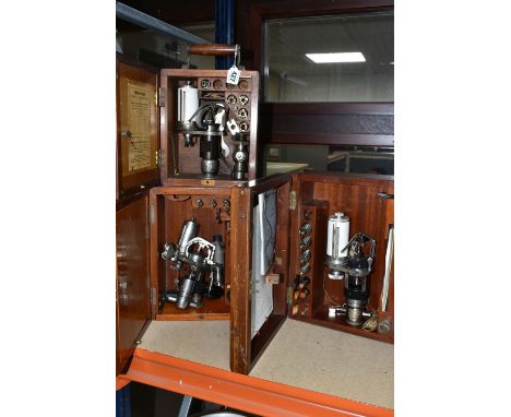THREE CASED STEAM ENGINE INDICATORS, by Dobbie McInnes Ltd of Glasgow (3) (Condition Report: af, untested, generally appear o