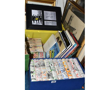 THREE BOXES &amp; LOOSE containing a collection of eighteen miscellaneous framed prints including houses, churches and Veneti