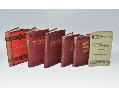 SIX BOOKS comprising two volumes of Hartley's Yorkshire Ditties, First Series and Second Series published by W. Nicholson &am