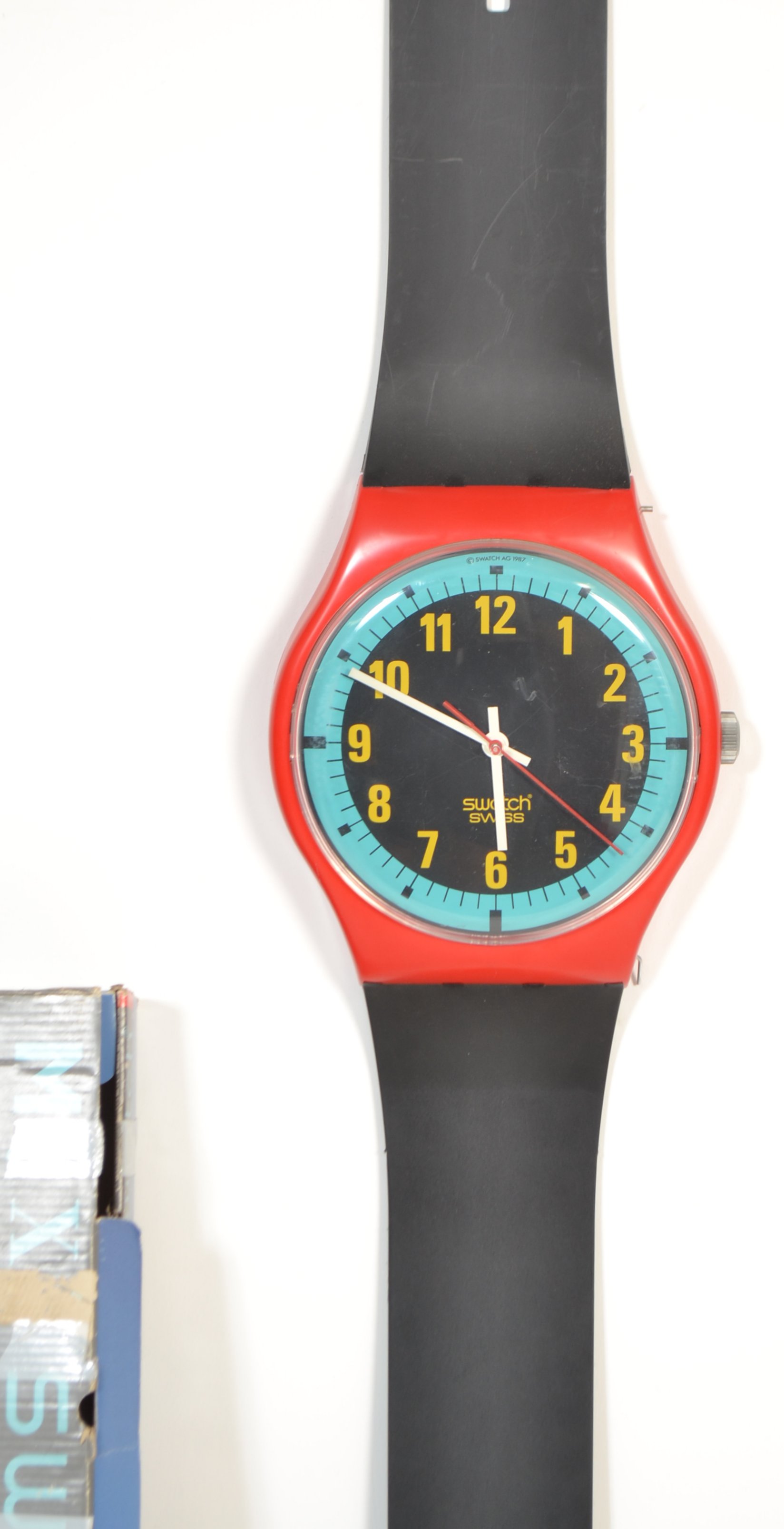 swatch wall clock