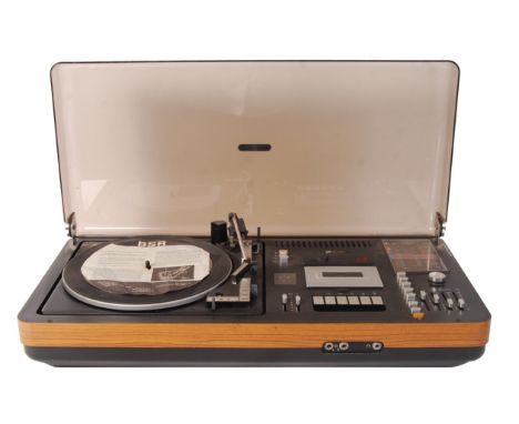 Bush - Model BS3041 - BSR - A vintage sputnik atomic style record player with a BSR record deck and turntable. The record pla