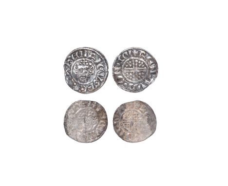 John, class 5b2* and 5b. Obvs: facing bust with sceptre and HENRICVS RE / X or R/EX legend. Rev: short voided cross and quatr