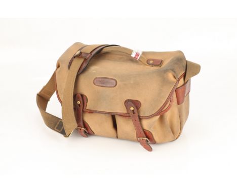 A Well Loved Billingham Hadley Pro Camera Bag, Khaki/Tan
