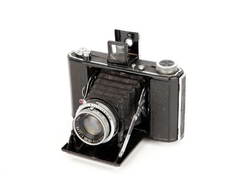 A Fuji Optical Fujica Six Folding Camera, with Fuji f/3.5 75mm lens