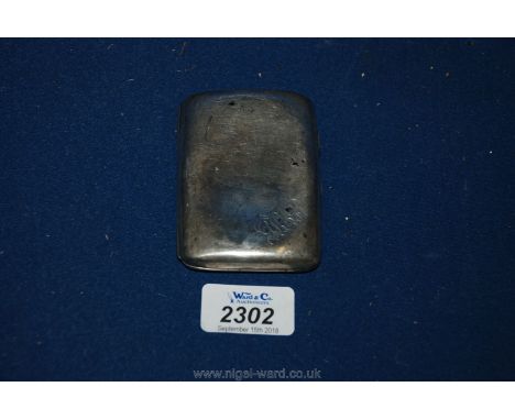 A vintage Silver cigarette Case