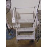 3-Step Portable Aluminum Ladder