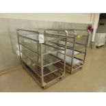 S.S. Portable Racks, 28 ½" x 54 ½" x 53"H