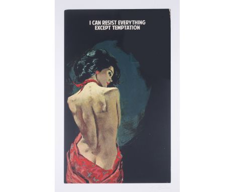 The Connor Brothers (b.1968)I Can Resist Everything Except TemptationDigital pigment print in colours with screenprint varnis