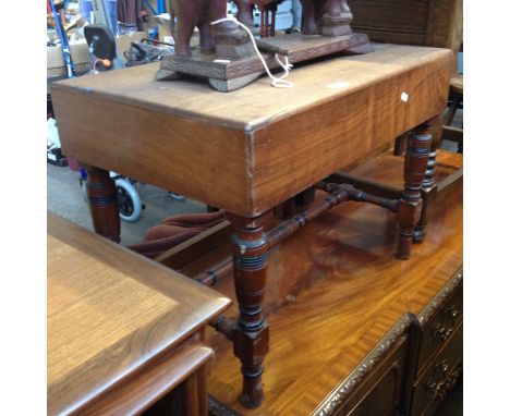 A Georgian mahogany commode. L68cm D43cm H49cm.