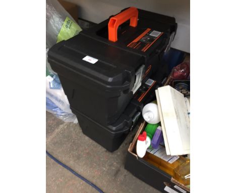 2 TOOL BOXES (ONE WITH TOOLS)