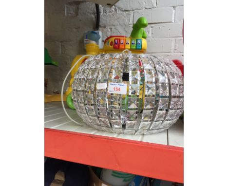 A MODERN CEILING LIGHT FITTING