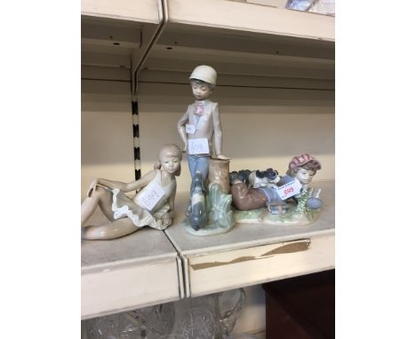 LLADRO FIGURE, NAO FIGURE AND ANOTHER H4CONDITION - good, no damage/repair, minor/little wear only.