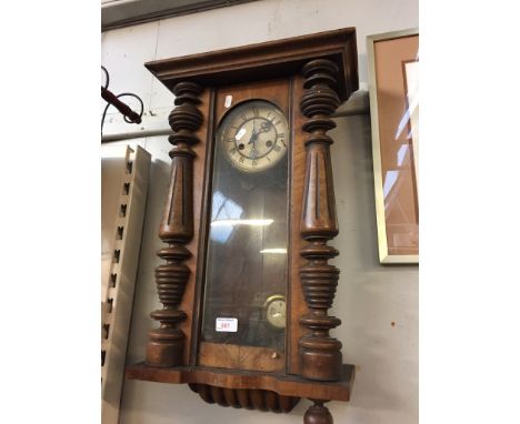 SPRING DRIVEN VIENNA WALL CLOCK, 63CM     R
