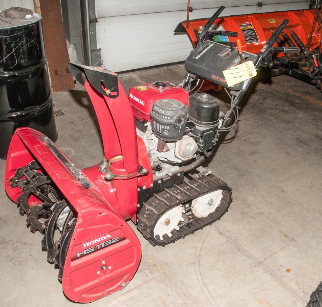 Honda Snow Blower HS1132, 2Stage, Track Drive