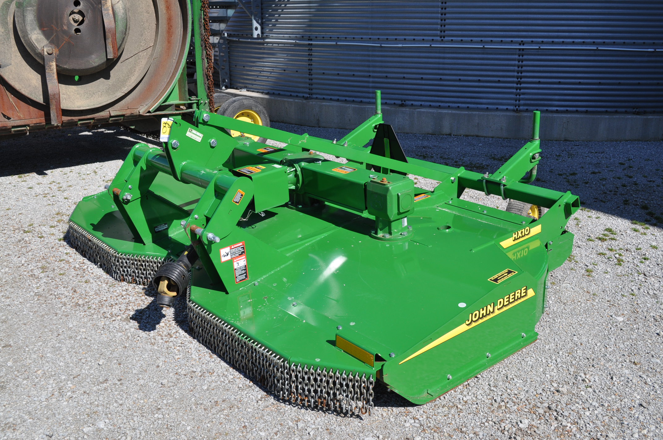 10’ John Deere HX10 rotary mower, 3 pt, 540 pto