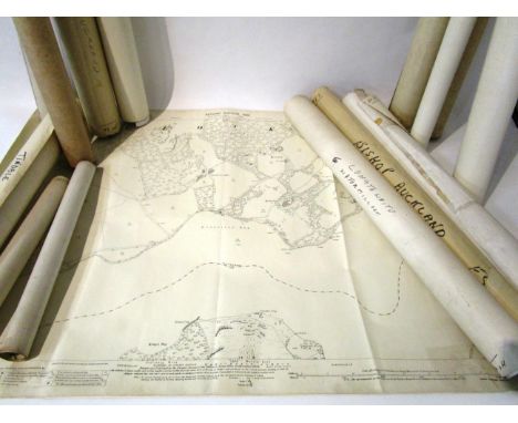 Large Scale Ordnance Survey Maps, a quantity including Bishop Auckland/Shildon, 1859 (6 inch to mile); Watermillock, 1899 (1/