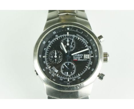Casio Oceanius chronograph watch 