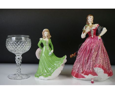 Royal Doulton ' Opera Heroines ' collection ltd edn porcelain Carmen lady figure (HN 3993), together with a Royal Worcester l