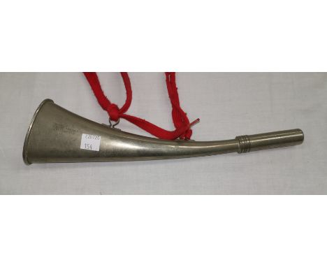 A vintage cycle horn by Thomas Foulkes, Leytonstone