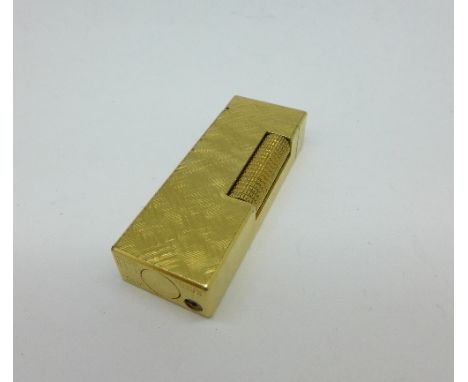 A Dunhill lighter