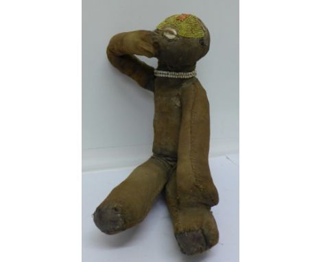An African Bembe maternity puppet, Congo