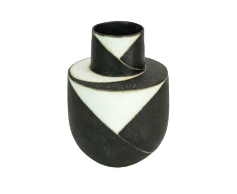 John WARD (1938-2023) Shouldered Vase  Stoneware, impressed seal to base, height 22cm.From the estate of artist Padraig Macmi