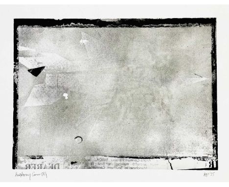 Anthony CURRELL (1942-2022) Plane (1975) Etching, signed and dated '75, artist's proof, plate size 44 x 60cm, sheet size 56 x