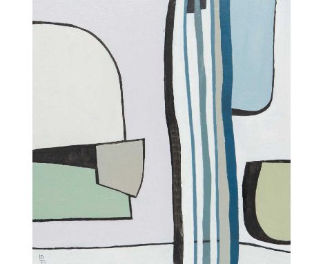 Leon DAVIES (1947) Light Hearted Conversation (2024) Oil on board, signed and dated '24, further signed, inscribed and dated 