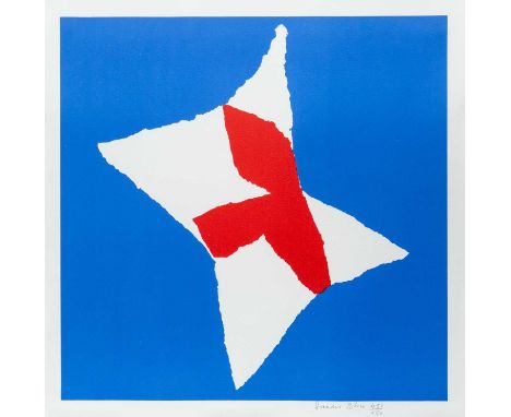 Sandra BLOW (1925-2006) Chelsea  Screenprint, signed and numbered 451/550, image size 44.5 x 44.5cm, 59 x 59cm framed.