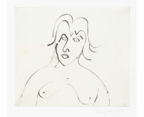 Sir Terry FROST (1915-2003) Madonna (2003) Etching, signed and dated '03, numbered 6/30, plate size 22 x 26cm, 53 x 50cm fram