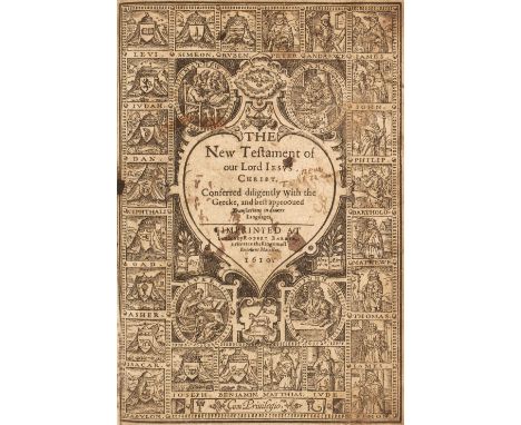 Bible [English]. [The Bible, that is, the Holy Scriptures, conteined in the Old and New Testament, London: Robert Barker, 161