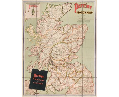 Folding Maps. A Collection of 30 maps, 18th-20th century, British and foreign engraved and lithographic maps, including examp