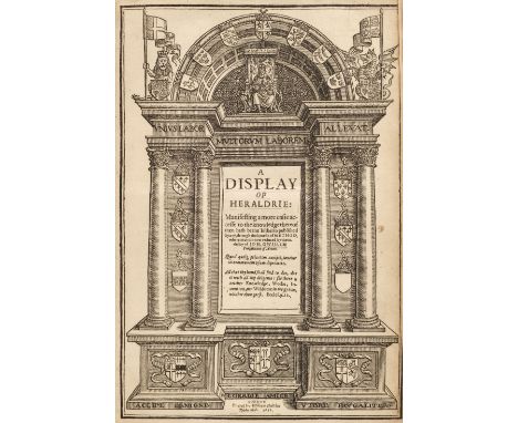 Guillim (John). A Display of Heraldrie: Manifesting a more easie accesse to the knowledge thereof then hath beene hitherto pu